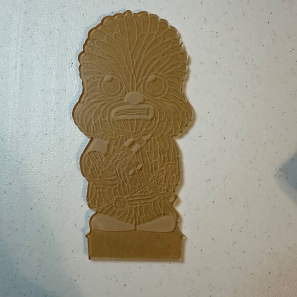 3D Illusion Star Wars Night Light With Remote Control Yoda Darth Vader Chewbacca - Picture 11 of 13